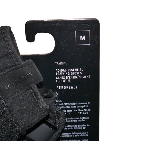Adidas Size M Half Finger Weightlifting Gloves Gym Training AEROREADY NWT - Picture 12 of 14